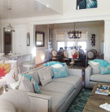 Living room interior Cape Cod MA